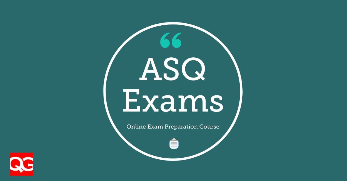 Recommended Study Material for ASQ Exams Quality Gurus