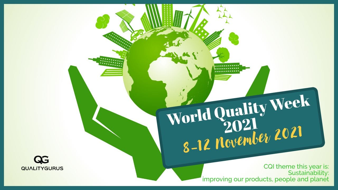 World Quality Day 11 November 2021 Quality Gurus