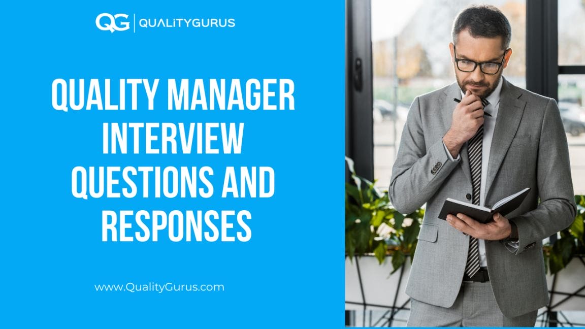 quality manager interview presentation