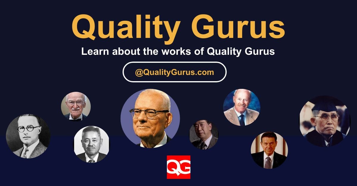 9 Quality Gurus And Their Contributions Quality Gurus