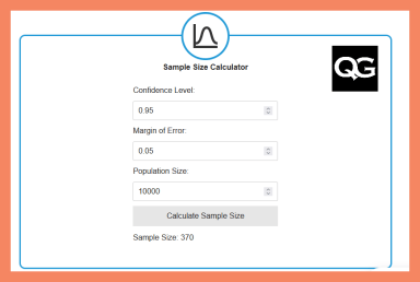 Sample Size Calculator Quality Gurus