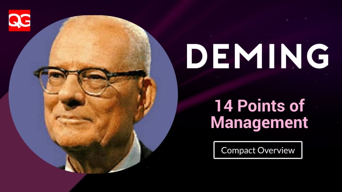 Deming’s 14 Points of Management A Compact Overview Quality Gurus