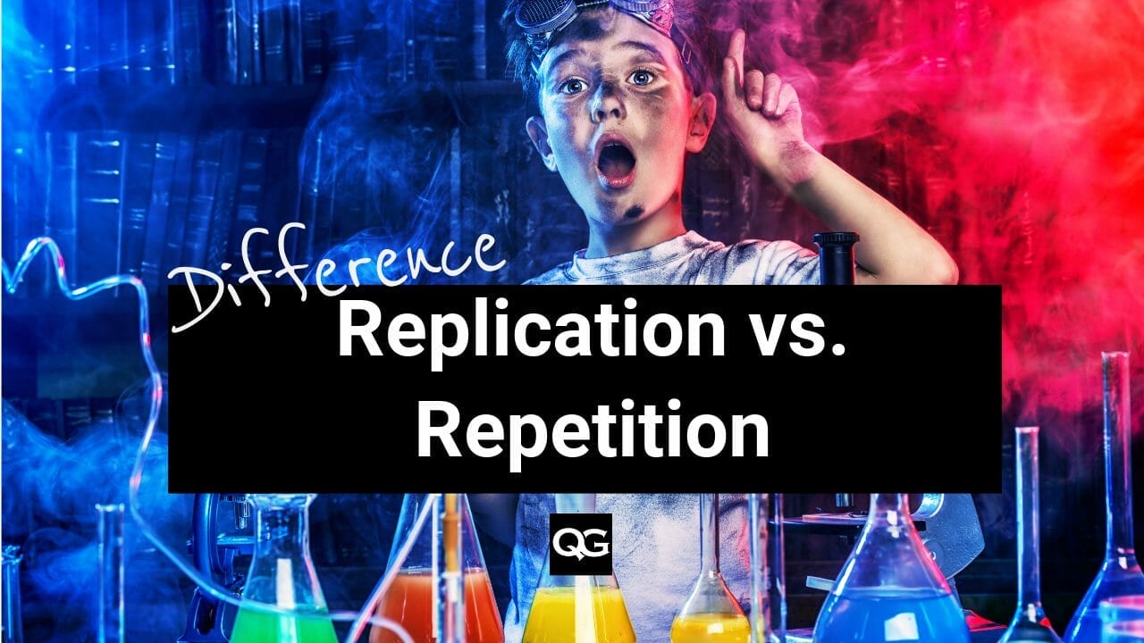 Replication vs Repetition