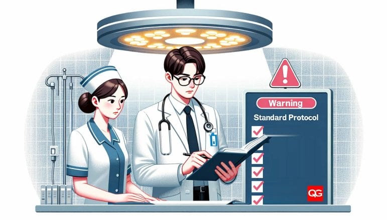 human error healthcare using standard protocol
