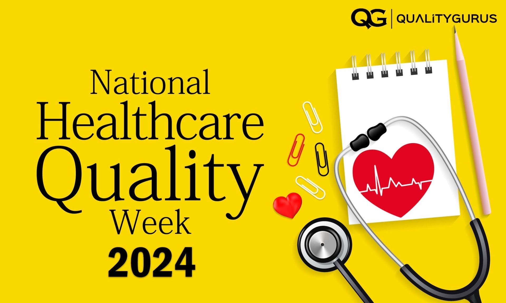 National Healthcare Quality Week 2024 Yellow