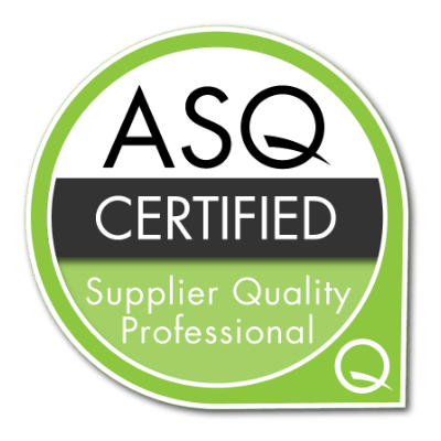 Sandeep Kumar ASQ CSQP Badge