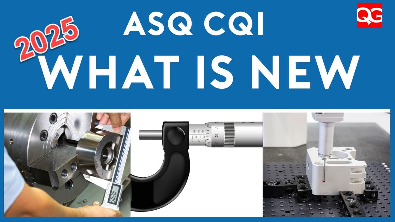 ASQ CQI (Certified Quality Inspector) 2025 BoK